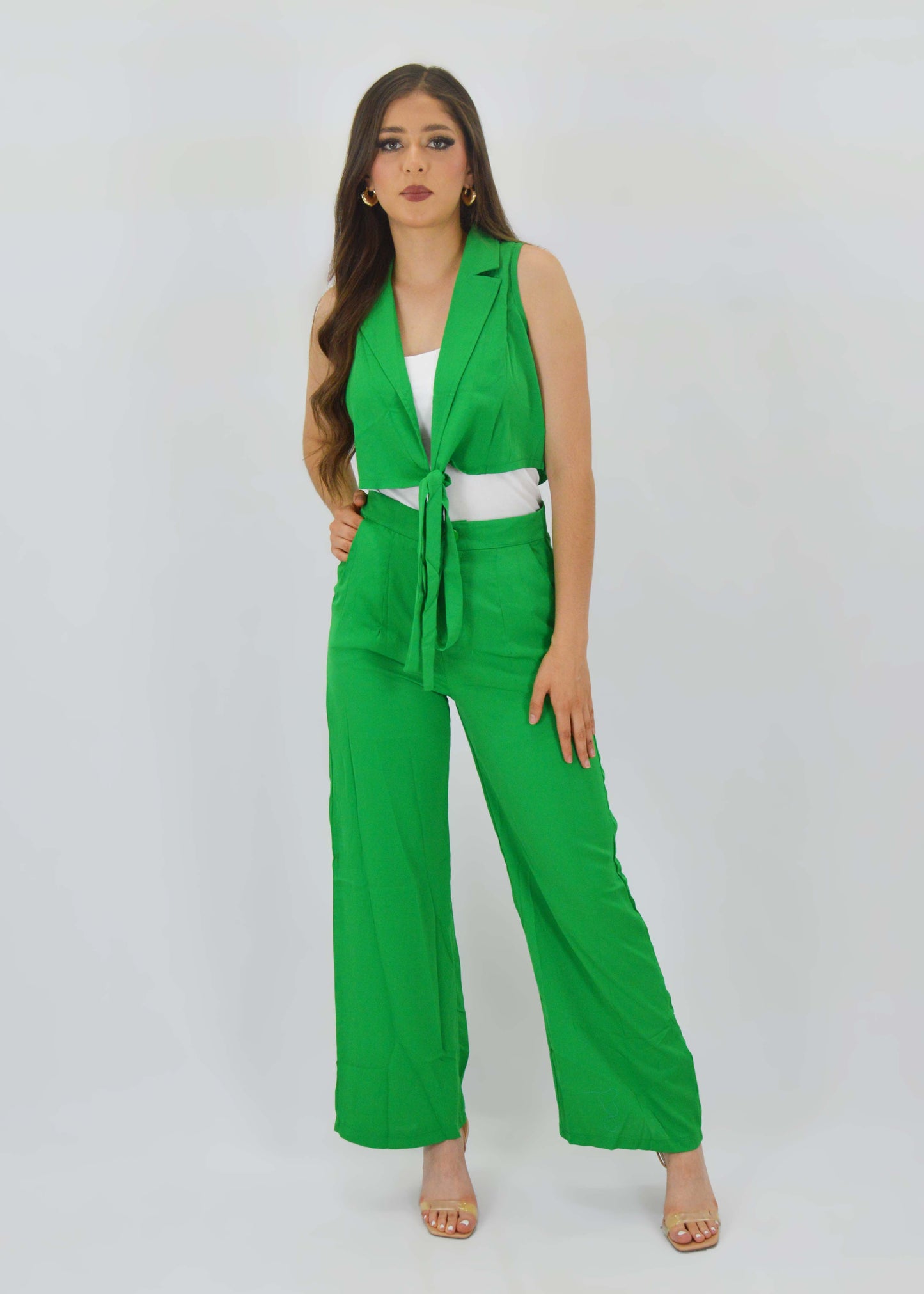 Conjunto pantalón y chaleco