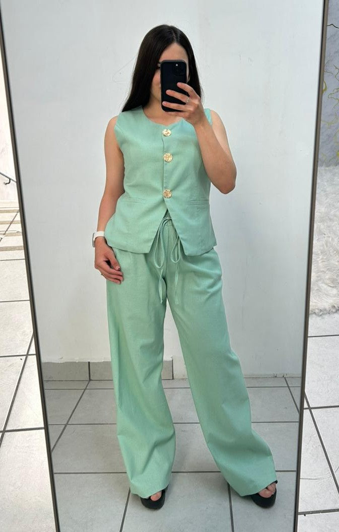 Conjunto Chaleco Y Pantalon De Vestir
