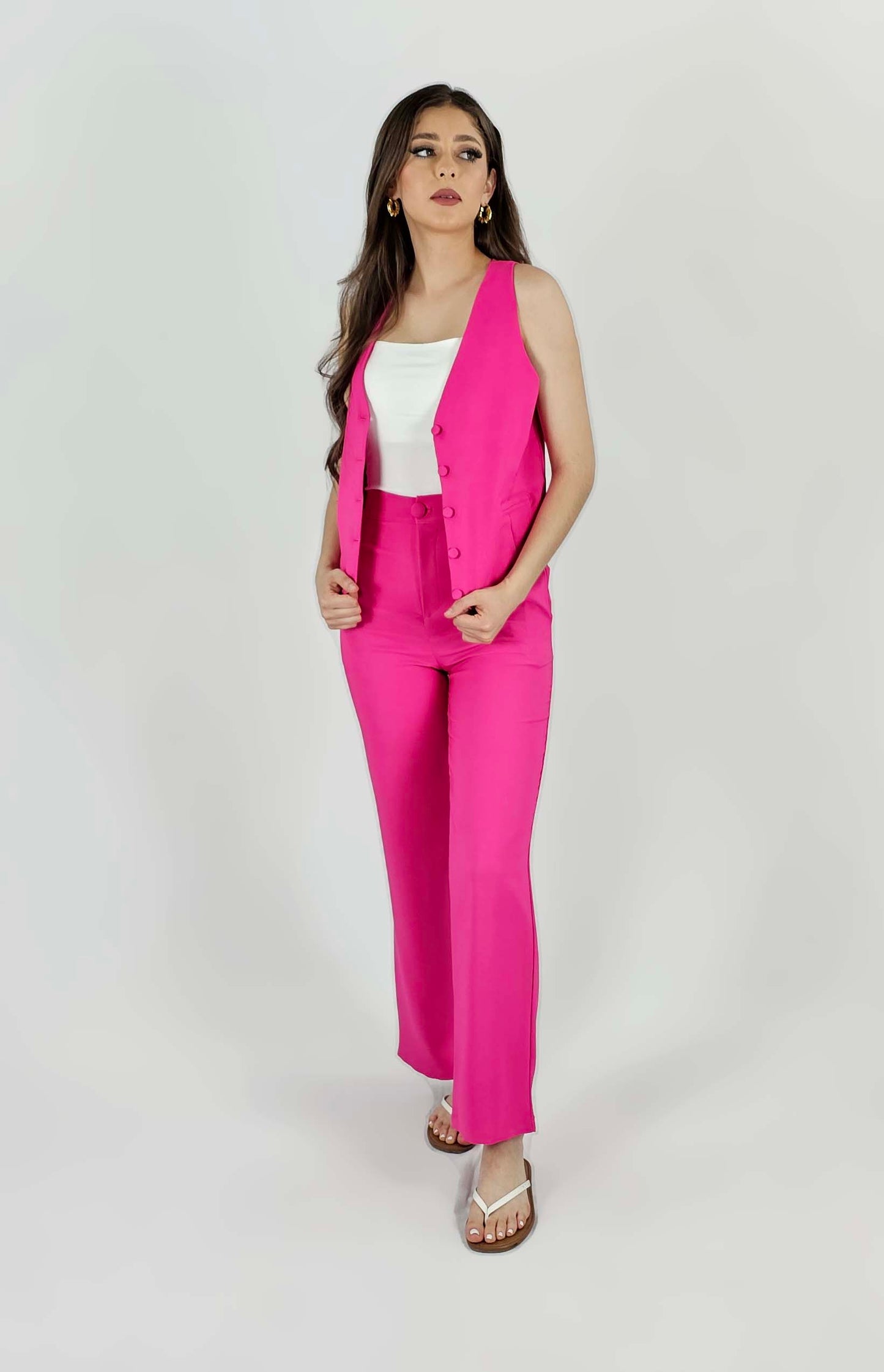 Conjunto chaleco y pantalón
