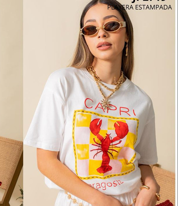 Playeras Overzise Con Variedad de Estampados