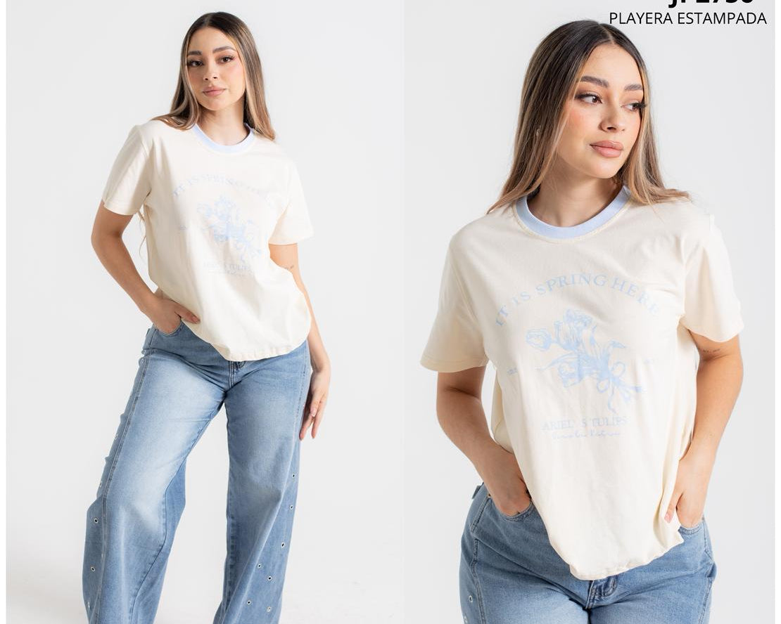 Playeras Overzise Con Variedad de Estampados