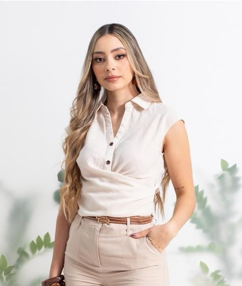 ✨ Blusa plisada elegante ✨
