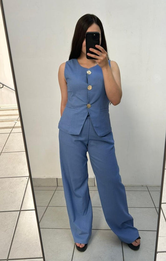 Conjunto Chaleco Y Pantalon De Vestir