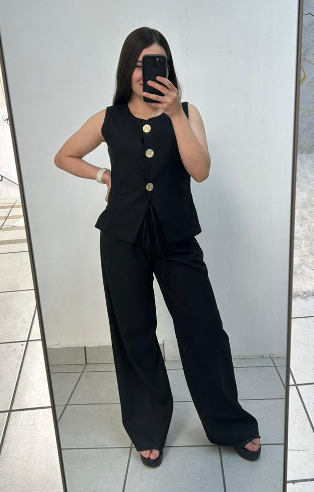 Conjunto Chaleco Y Pantalon De Vestir