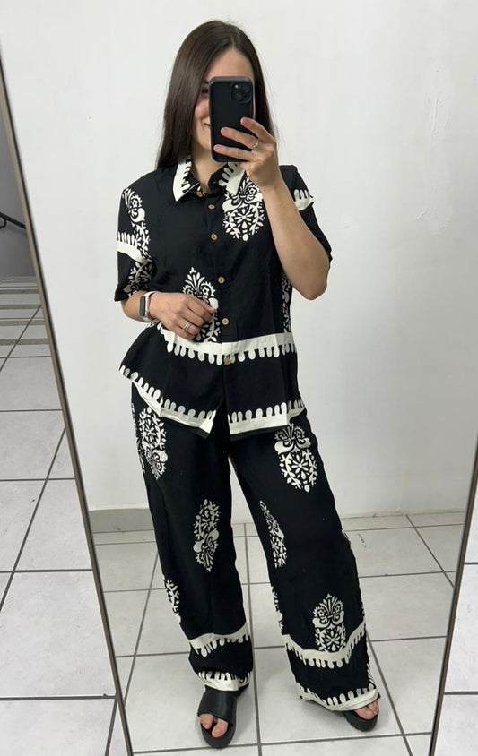 Conjunto Pantalon Y Camisa Sublimadas