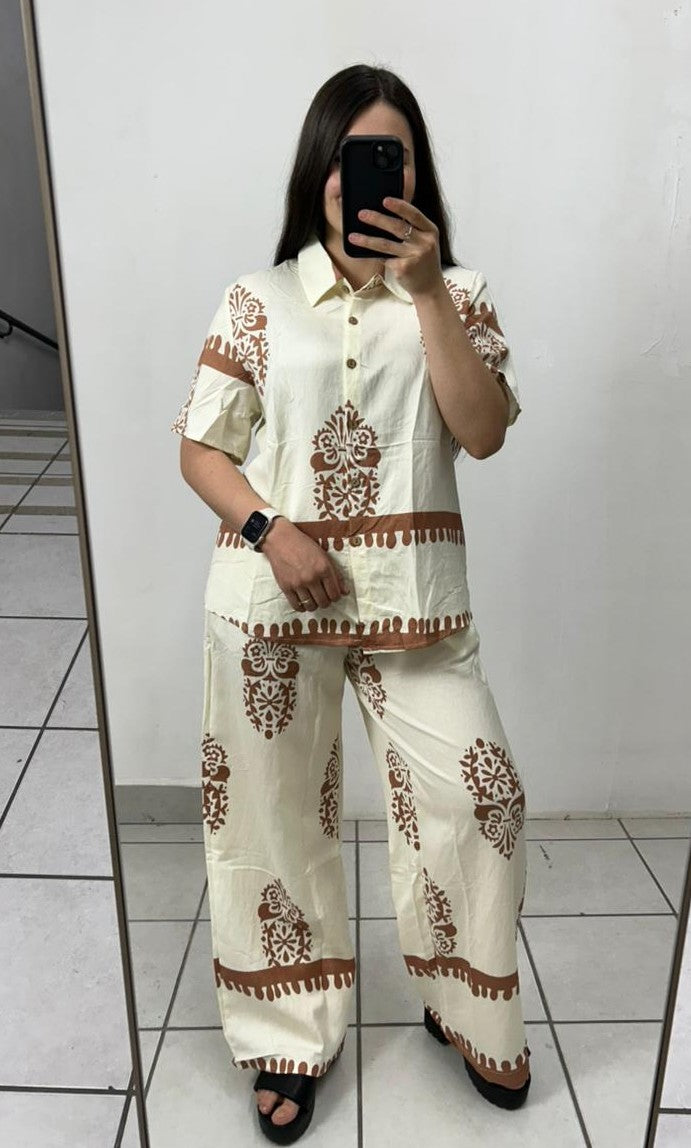Conjunto Pantalon Y Camisa Sublimadas