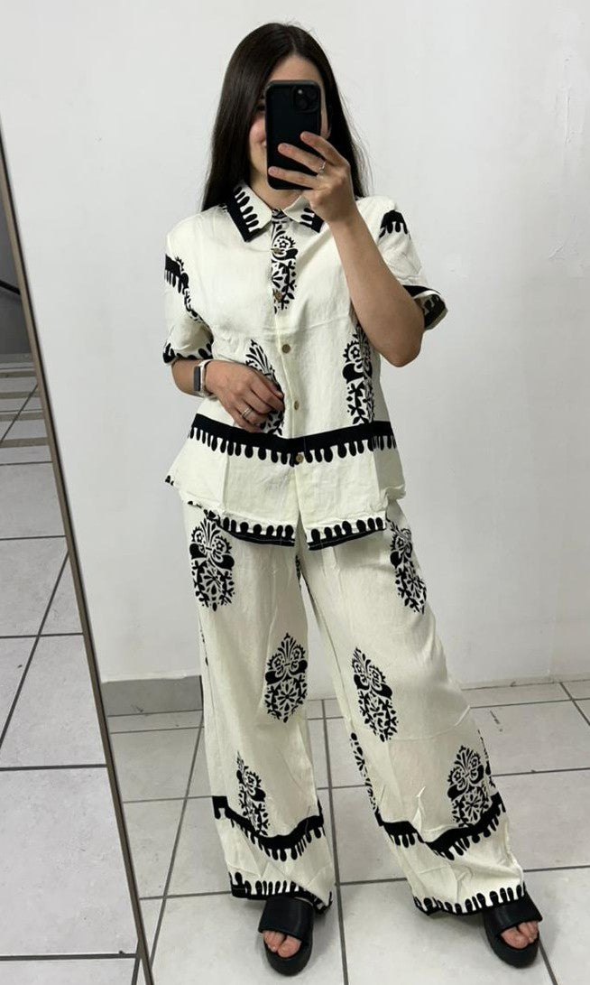 Conjunto Pantalon Y Camisa Sublimadas